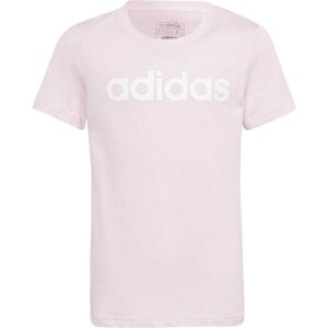 adidas LINEAR LOGO TEE Dievčenské tričko, ružová, veľkosť