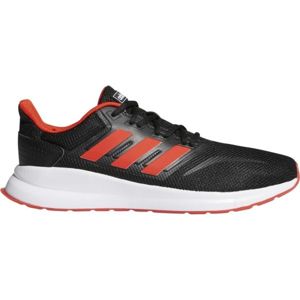 adidas RUNFALCON Pánska bežecká obuv, čierna,červená,biela, veľkosť 44 2/3