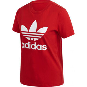 adidas TREFOIL TEE Dámske tričko, červená, veľkosť 36