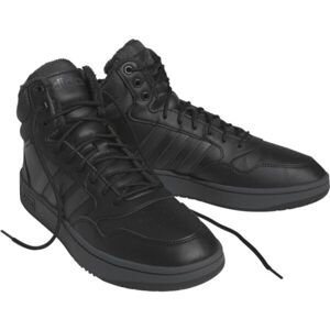 adidas HOOPS 3.0 MID WTR Dámska zimná obuv, čierna, veľkosť 39 1/3