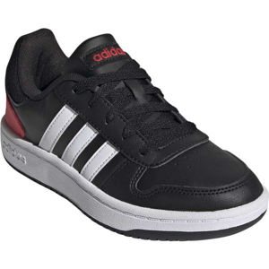 adidas HOOPS K Detská vychádzková  obuv, čierna, veľkosť 32