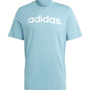 adidas LIN SJ TEE Pánske tričko, svetlomodrá, veľkosť XXL