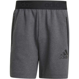 adidas MT SHORTS Pánske šortky, sivá, veľkosť XL