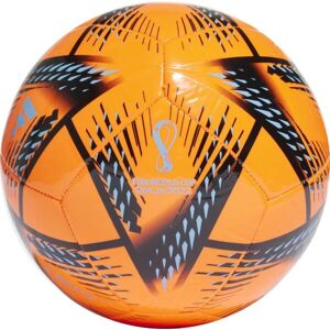 adidas AL RIHLA CLUB Futbalová lopta, oranžová, veľkosť