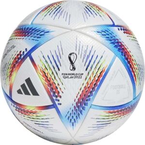 adidas AL RIHLA PRO Futbalová lopta, biela, veľkosť 5