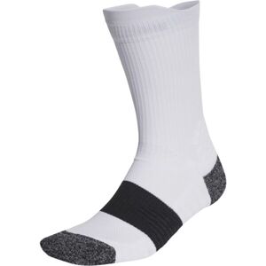 adidas RUNxUB23 1PP Bežecké ponožky, biela, veľkosť M