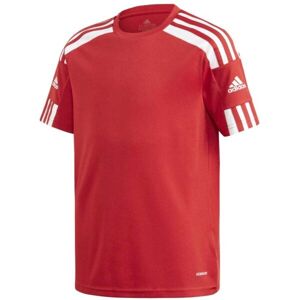 adidas SQUAD 21 JSY Y Chlapčenský futbalový dres, červená, veľkosť 128