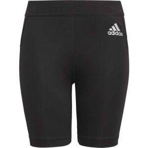 adidas TECHFIT SHORT TIGHTS Juniorské futbalové šortky, čierna, veľkosť 152