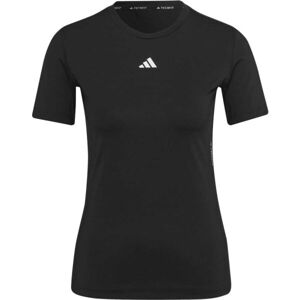 adidas TF TRAIN T Dámske tréningové tričko, čierna, veľkosť L