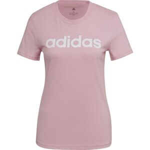 adidas LIN T Dámske tričko, ružová, veľkosť