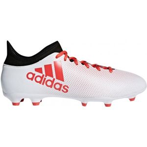 adidas X 17.3 FG biela 8.5 - Pánska futbalová obuv