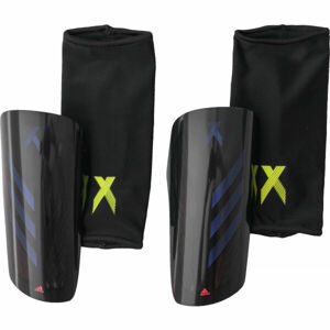 adidas X SG LEAGUE Pánske futbalové chrániče holení, čierna, veľkosť XL