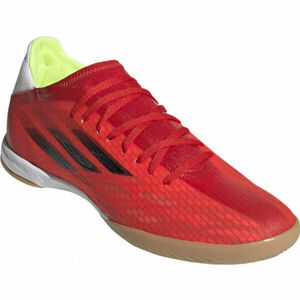 adidas X SPEEDFLOW.3 IN Pánska halová obuv, červená, veľkosť 42 2/3