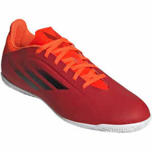 adidas X SPEEDFLOW.4 IN Pánska halová obuv, červená, veľkosť 41 1/3