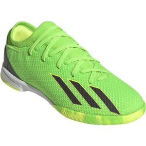 adidas X SPEEDPORTAL.3 IN J Detská halová obuv, zelená, veľkosť 31