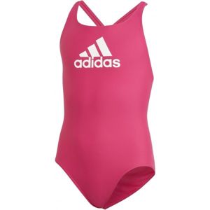 adidas YA BOS SUIT ružová 164 - Dievčenské plavky