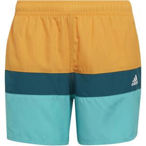 adidas YB CB SHORTS Chlapčenské plavecké šortky, oranžová, veľkosť 152