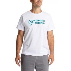 ADVENTER & FISHING Pánske tričko Pánske tričko, biela, veľkosť L
