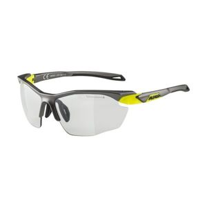 Alpina Sports TWIST FIVE HR VL+ Unisex slunečné okuliare, tmavo sivá, veľkosť os