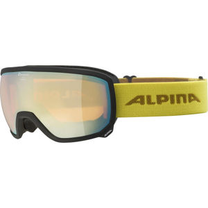 Alpina Sports SCARABEO HM Lyžiarske okuliare, žltá, veľkosť UNI