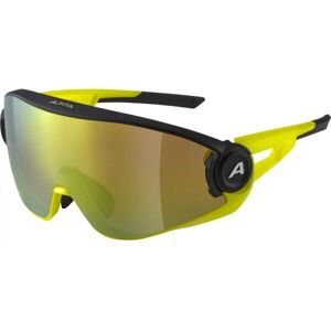Alpina Sports 5W1NG Q Slnečné okuliare, žltá, veľkosť