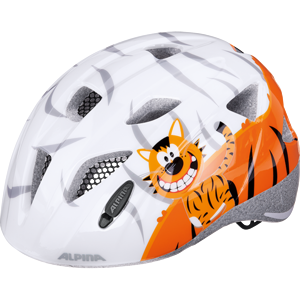 Alpina Sports XIMO oranžová (47 - 51) - Detská cyklistická prilba