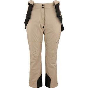 ALPINE PRO HOPLERA Dámske lyžiarske nohavice, béžová, veľkosť XL
