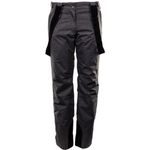 ALPINE PRO EBISA 5 tmavo šedá XL - Dámske lyžiarske nohavice