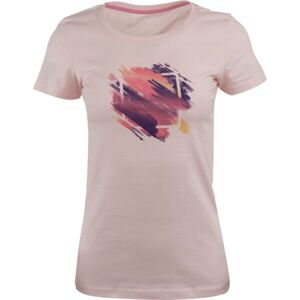 ALPINE PRO EFECTA Dámske tričko, ružová, veľkosť M