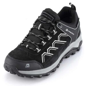 ALPINE PRO GIMIE Unisex outdoorová obuv, čierna, veľkosť 37