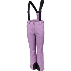 ALPINE PRO HEGA Dámske lyžiarske nohavice, fialová, veľkosť L