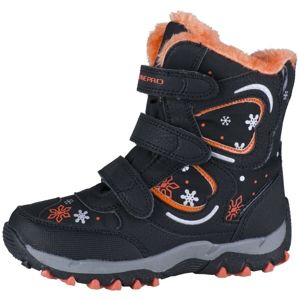 ALPINE PRO KABUNI čierna 24 - Detská zimná obuv
