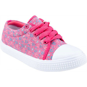 ALPINE PRO ARRAE ružová 35 - Detská voľnočasová obuv