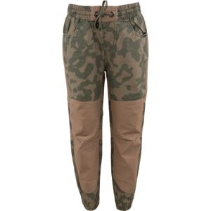 ALPINE PRO Chlapčenské outdoorové nohavice Chlapčenské outdoorové nohavice, hnedá, veľkosť 104-110