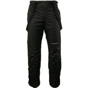 ALPINE PRO KORNEL Pánske lyžiarske nohavice, čierna, veľkosť