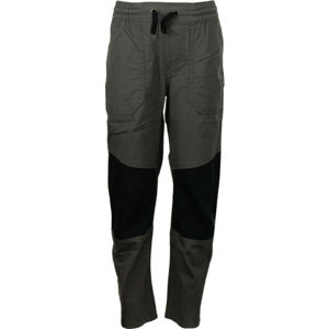 ALPINE PRO RAANO Detské nohavice, sivá, veľkosť 152-158