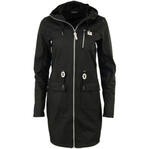 ALPINE PRO GALLERIA 3 Dámsky kabát, čierna, veľkosť L