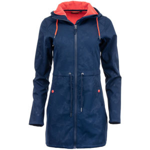 ALPINE PRO CATLICOPA Dámsky softshellový kabát, tmavo modrá, veľkosť L