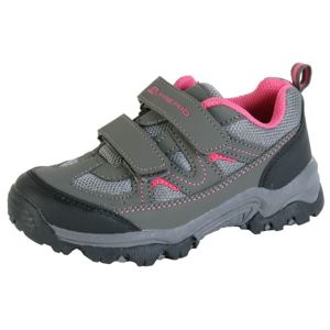 ALPINE PRO LIONO sivá 30 - Detská outdoorová obuv