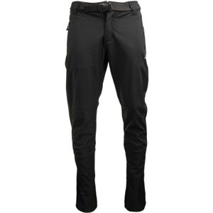ALPINE PRO LORAL čierna 50 - Pánske softshellové nohavice