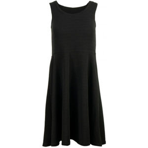 ALPINE PRO CALLIASA čierna XL - Dámske šaty