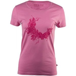 ALPINE PRO SVEVA Dámske tričko, ružová, veľkosť