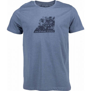ALPINE PRO MACALL Pánske tričko, modrá, veľkosť M