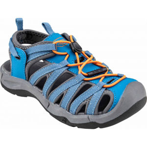 ALPINE PRO MERTO Detská letná obuv, modrá, veľkosť 34