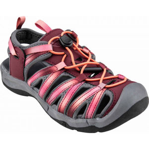 ALPINE PRO MERTO Detská letná obuv, červená, veľkosť 32