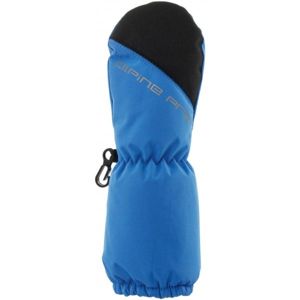 ALPINE PRO RAINERO Detské rukavice, modrá, veľkosť S