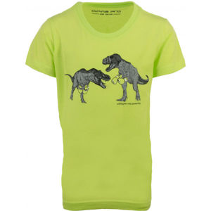 ALPINE PRO TADO svetlo zelená 152-158 - Detské tričko