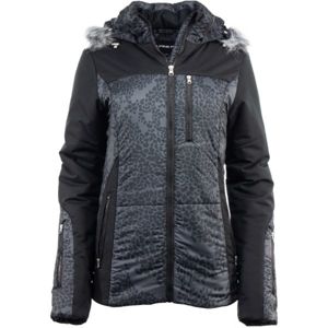 ALPINE PRO TENEA 2 Dámska zimná bunda, čierna, veľkosť M