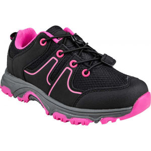ALPINE PRO THEO ružová 30 - Detská outdoorová obuv