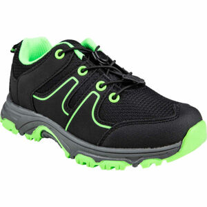 ALPINE PRO THEO zelená 34 - Detská outdoorová obuv